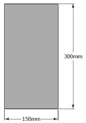 Bord 15x30 glatt face